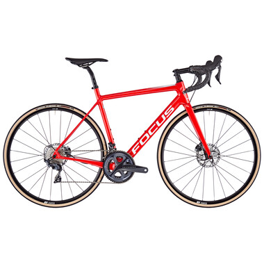 Bicicleta de carrera FOCUS IZALCO RACE DISC 9.8 Shimano Ultegra R8000 36/52 Rojo 2020 0